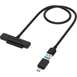 SABRENT USB 3.1 (Type A) to SSD / 2.5 Inch SATA Hard Drive Adapter [Optimized for SSD, Support UASP SATA III] (EC-SS31)